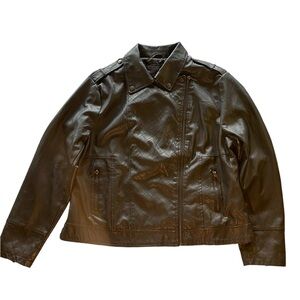 Vintage Women’s Yoki Black Leather Jacket  Size 2XL Great Condition! Very Nice!